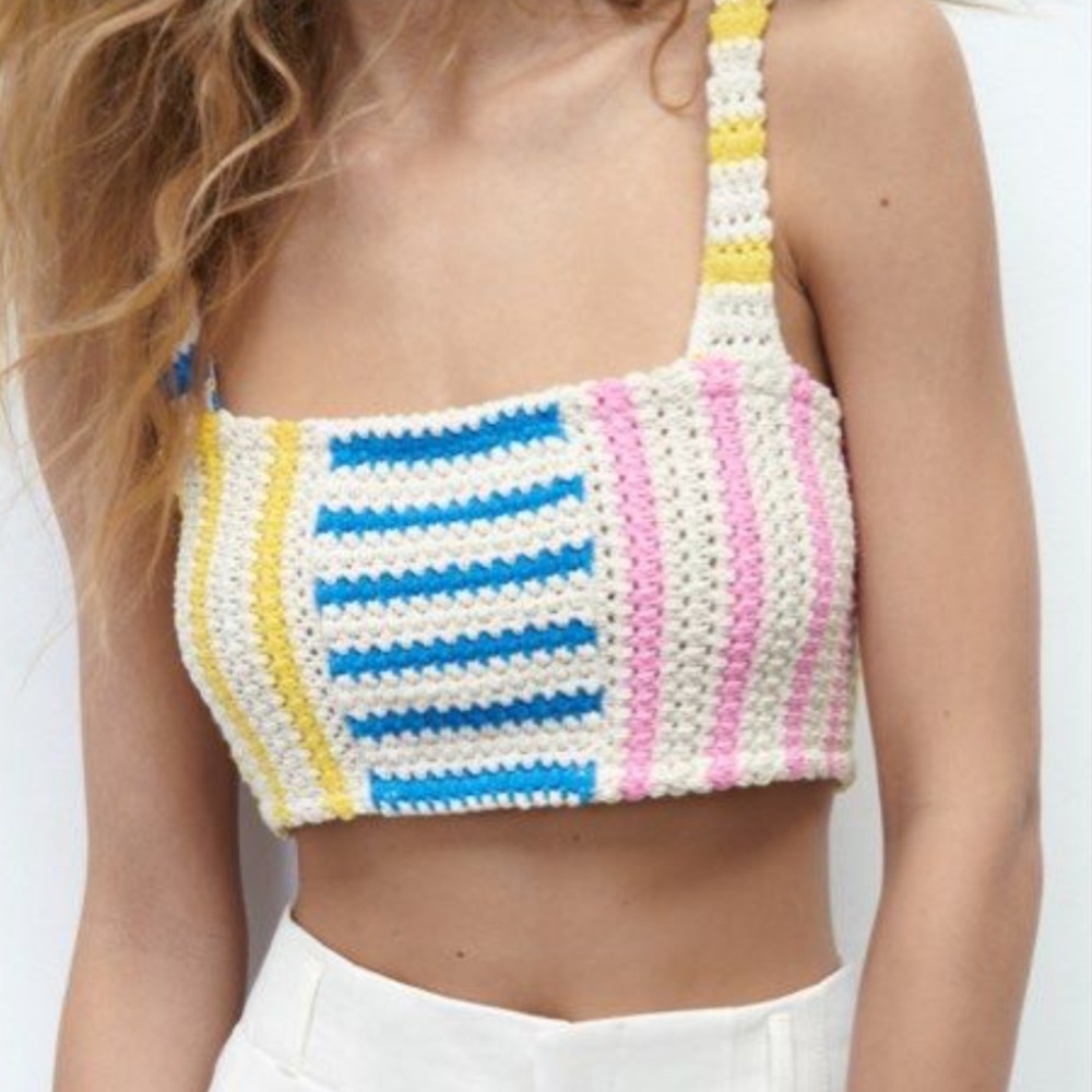 Zara Crochet Crop